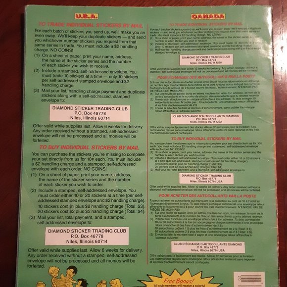 X Men Sticker Activity Book 1993 - Picture 12 of 12